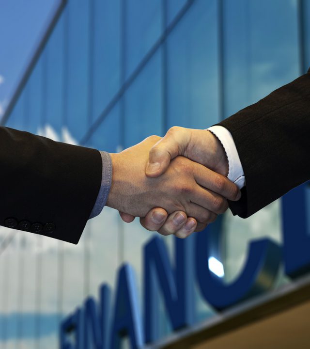 shaking hands, company, office